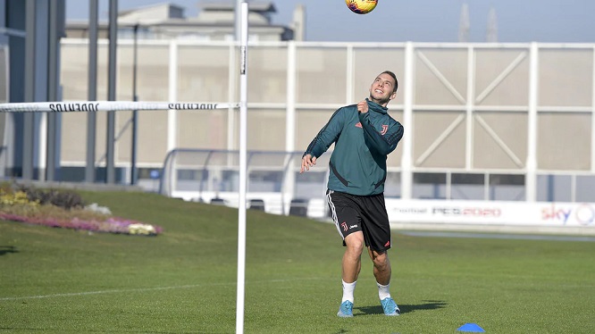 ماركو بياتزا في تدريب يوفنتوس - Marko Pjaca in juventus training