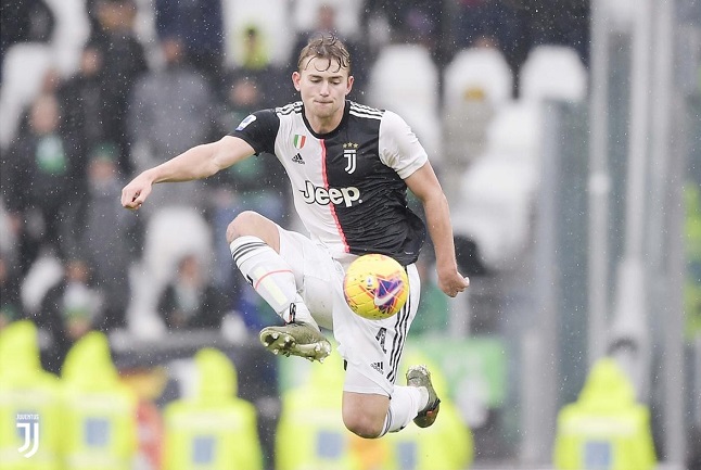 دي ليخت - De Ligt with Juve vs Sassuolo