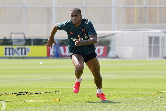 دانيلو في تدريبات اليوفي في مايو 2020 - Danilo in juventus training