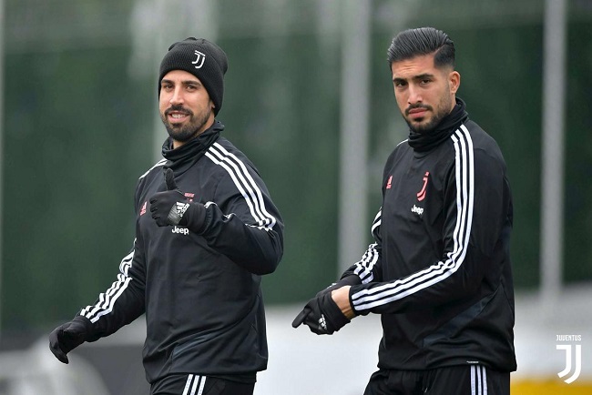 خضيرة و ايمري تشان - Sami Khedira & Emre Can