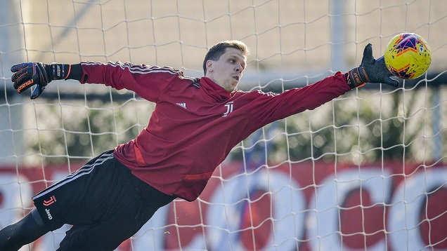 تشيزني في تدريبات اليوفي - Szczesny in Juventus training