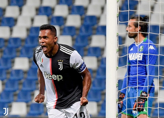 اليكس ساندرو في مباراة ساسولو يوفنتوس - Alex Sandro in Sassuolo Juventus match