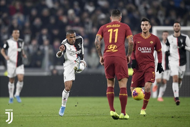 دوغلاس كوستا في لقاء اليوفي و روما - Douglas Costa in Juventus Roma match