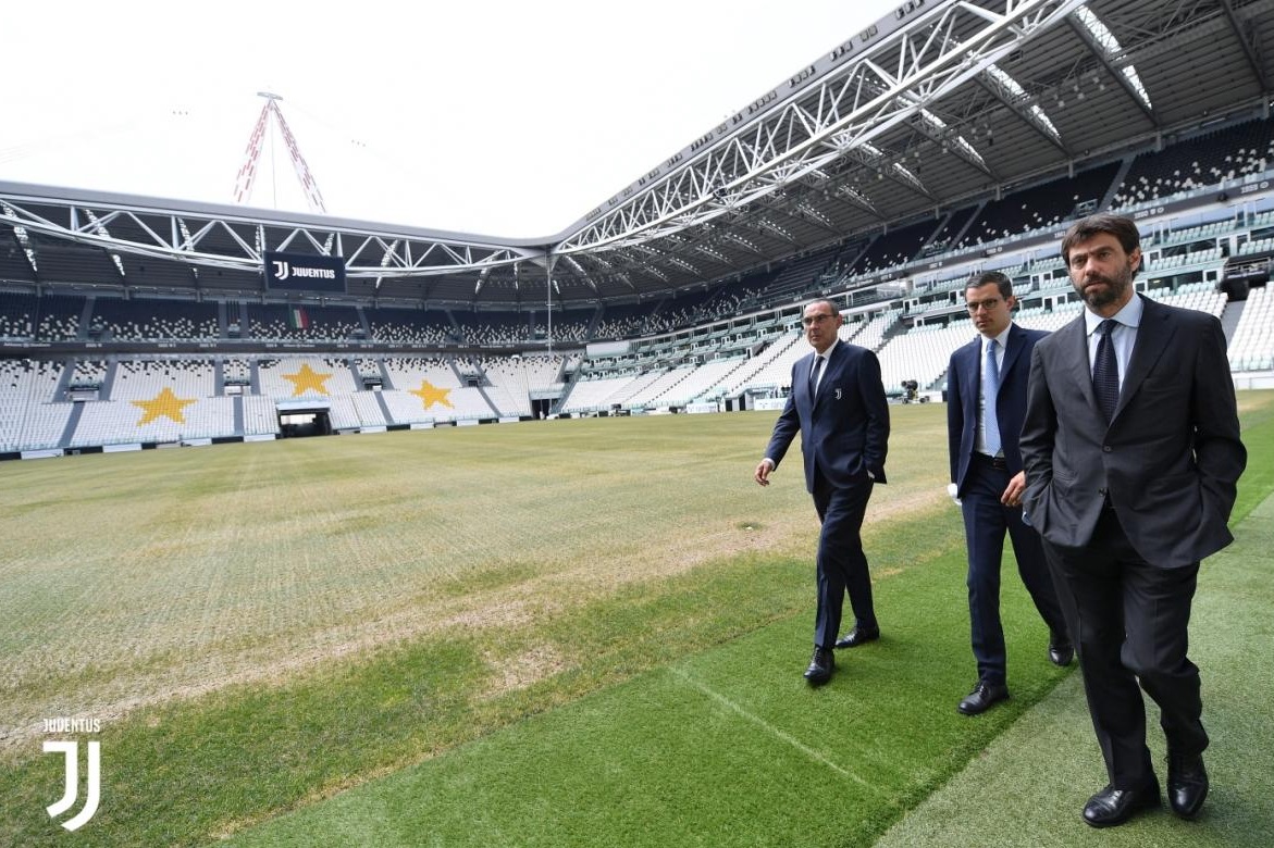 انييلي و ساري - Sarri and Andrea Agnelli