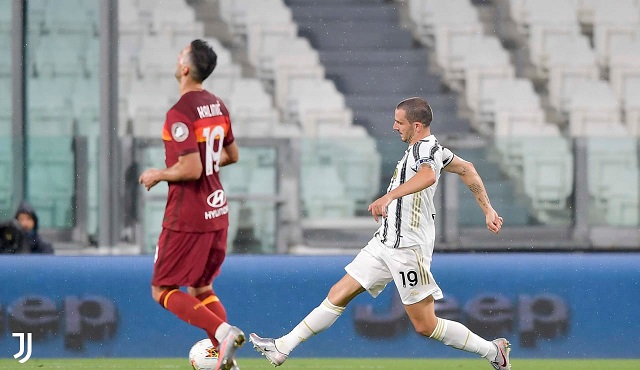 بونوتشي خلال مباراة يوفنتوس روما - Bonucci during Juventus Roma match