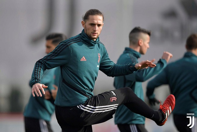 رابيو في تدريب اليوفي - Adrien Rabiot in juventus training