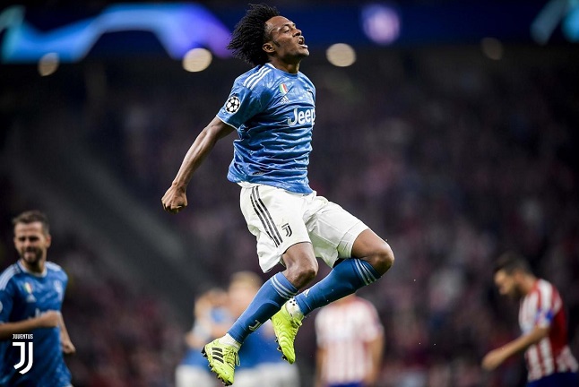 كوادرادو يحتفل بالهدف - Cuadrado celebrates after scored goal