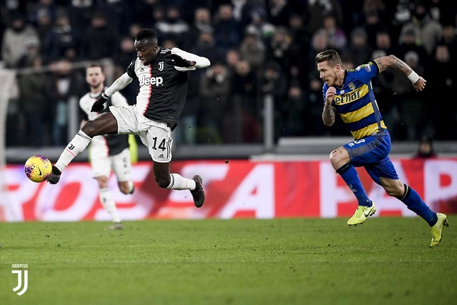 ماتويدي ضد كوسكا في مباراة يوفنتوس و بارما - Matuidi Vs Kucka  in Juve Parma match