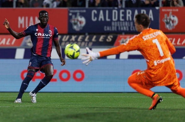 تشيزني خلال مباراة يوفنتوس ضد بولونيا 2023 - Wojciech Szczesny during Juventus match Vs Bologna