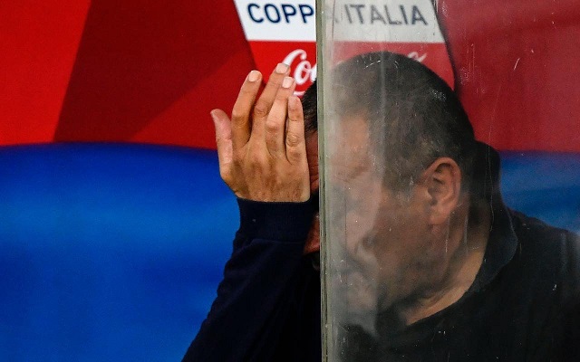 خيبة أمل ساري بعد نهائي كاس ايطاليا ( نابولي اليوفي ) - Maurizio Sarri Disappointment after Coppa Italia final ( Napoli Juve )