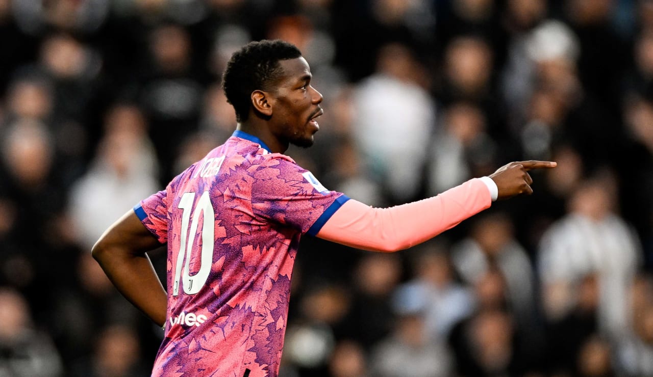 باول بوغبا خلال مباراة يوفنتوس ضد ساسولو 2023 - Paul Pogba during Juventus match Vs Sassuolo