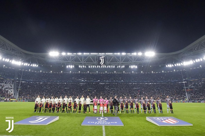 اليوفي و اتليتيكو مدريد بالأليانز ستاديوم - Juve & Atletico Madrid in Allianz Stadium