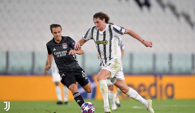 رابيو خلال مباراة يوفنتوس و ليون - Rabiot during Juventus lyon match