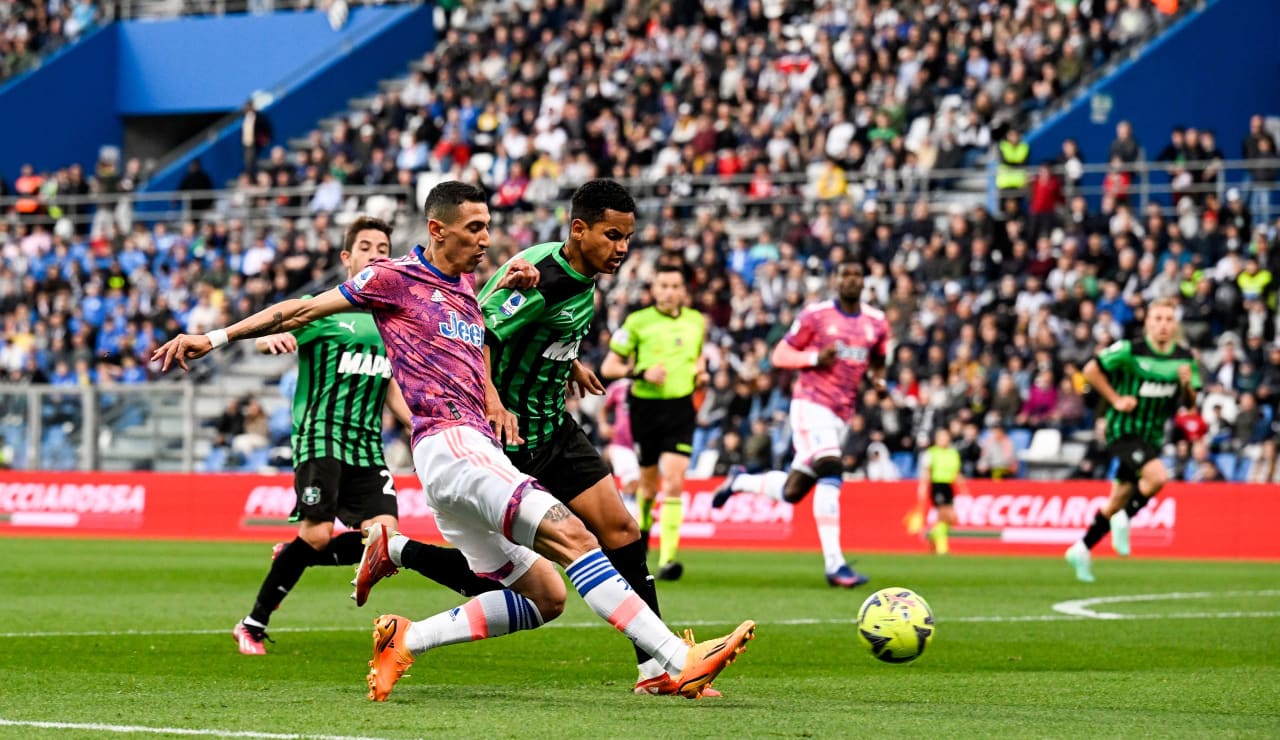 انخيل دي ماريا خلال مباراة يوفنتوس ضد ساسولو 2023 - Angel Di Maria during Juventus match Vs Sassuolo