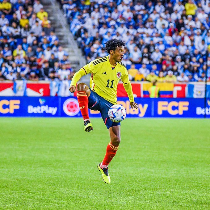 كوادرادو في ودية كولومبيا و غواتيمالا - Juventus player Cuadrado during Colombia Guatemala match