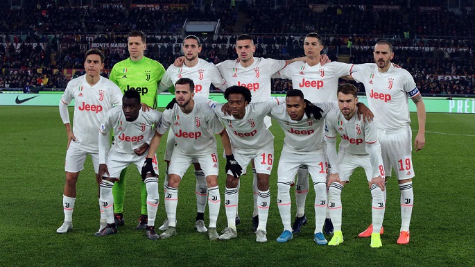 صورة جماعية لتشكيلة اليوفنتوس قبل لقاء روما - Juventus xi in Photo before Roma match