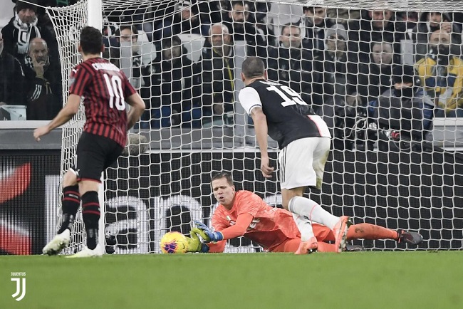 تصدي تشيزني ضد ميلان - Szczesny save