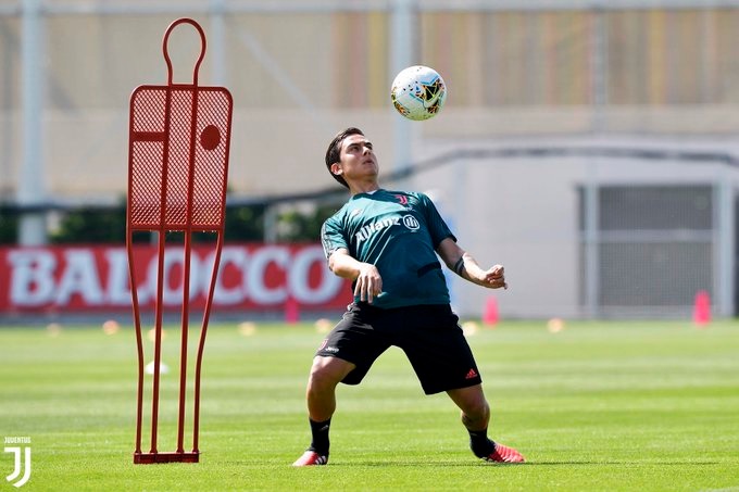 ديبالا في تدريب يوفنتوس الفردي - Dybala during Individual juventus training